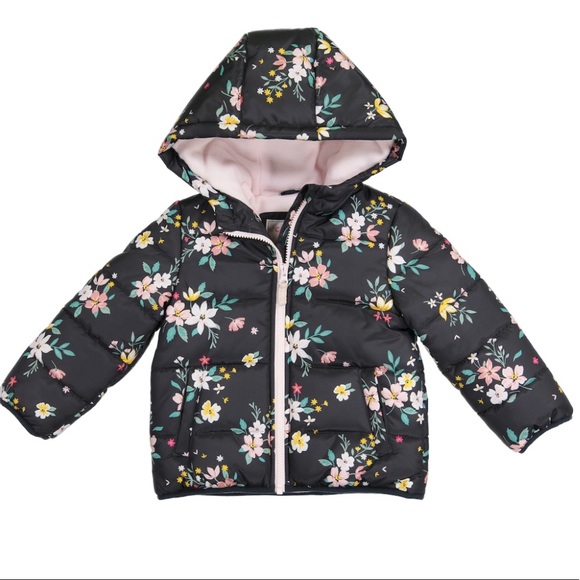 Carter's Other - NWT Carter’s Floral Puffer Jacket (Girl 24 month)